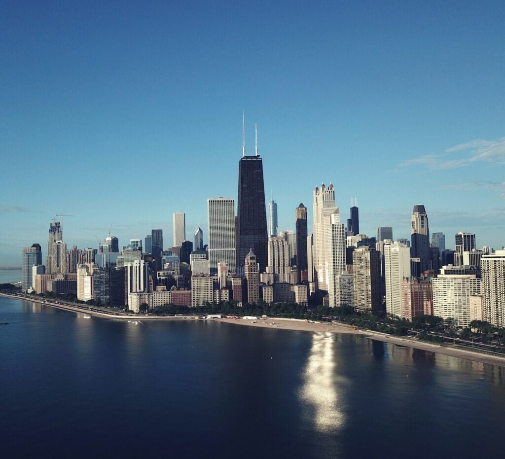 view of downtown Chicago